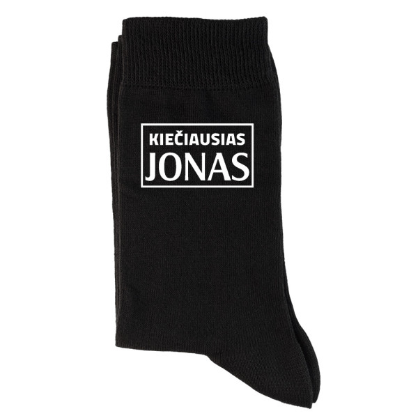 Kojinės "Kiečiausias Jonas"