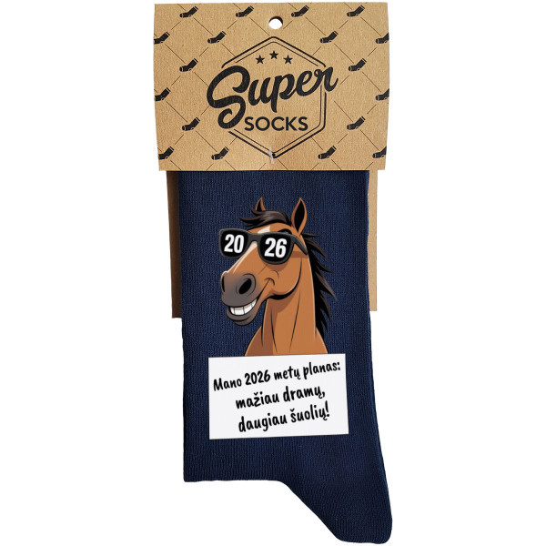 Kojinės "Mano 2026 metų planas"