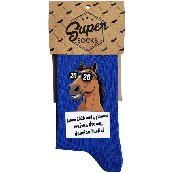 Kojinės "Mano 2026 metų planas"