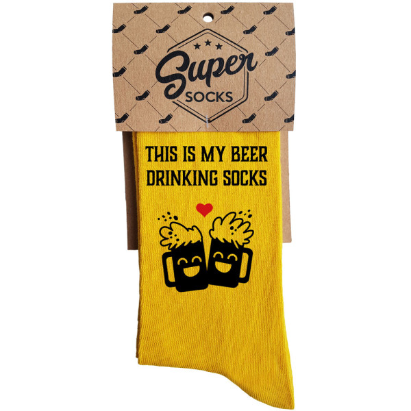Kojinės "This is my beer drinking socks"