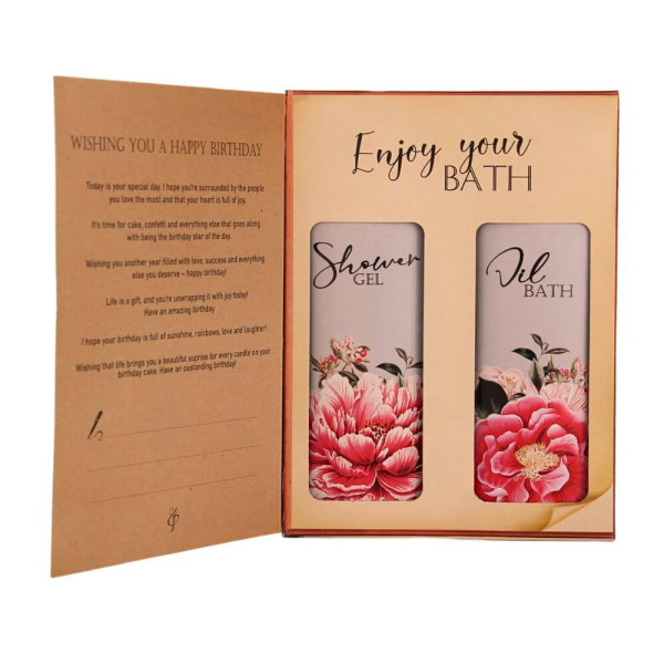 Kosmetikos rinkinys "Birthday book" (2 x 250ml)