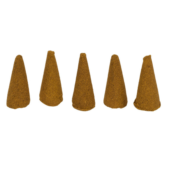 Kūginiai smilkalai su stoveliu, Vanilė (40vnt.)