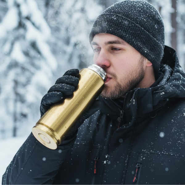 Kulkos formos termosas su Jūsų graviruotu tekstu (1000ml)