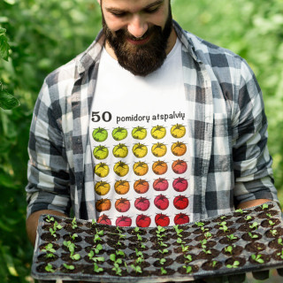 Marškinėliai "50 pomidorų atspalvių"
