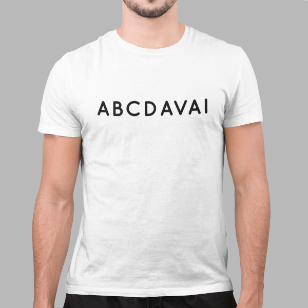 Marškinėliai "ABCDavai"
