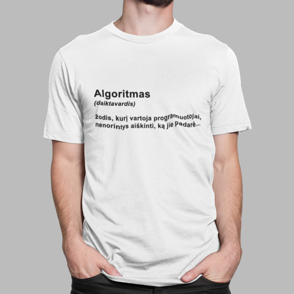 Marškinėliai "Algoritmas"