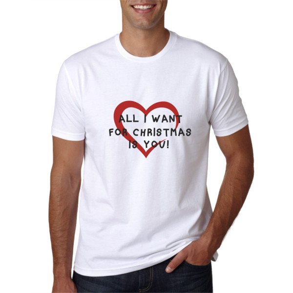 Marškinėliai "All I want for Christmas is you" Marškinėliai "All I want for Christmas is you"
