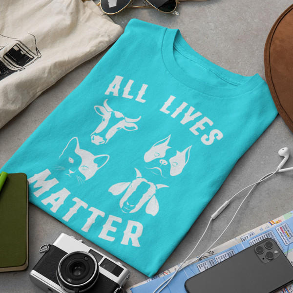 Marškinėliai "All lives matter"