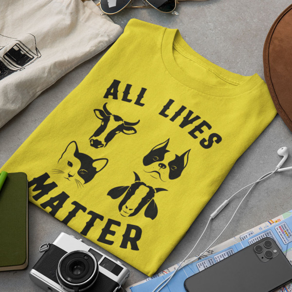 Marškinėliai "All lives matter"