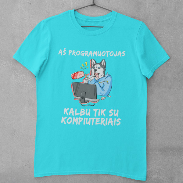 Marškinėliai "Aš esu programuotojas"