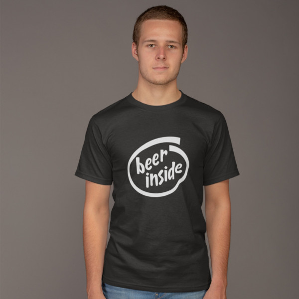 Marškinėliai "Beer inside"