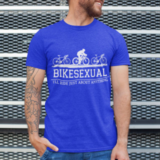 Marškinėliai "Bikesexual"