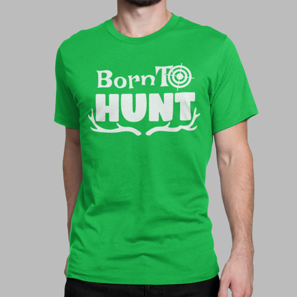 Marškinėliai "Born to hunt"