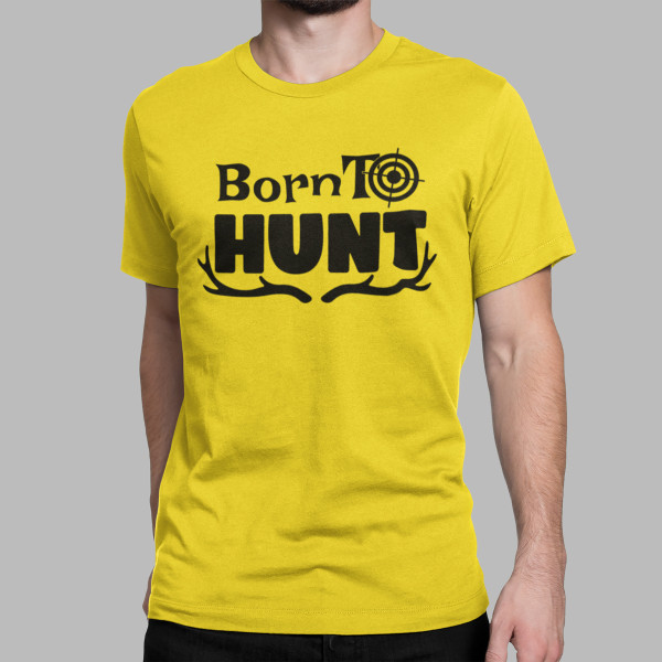 Marškinėliai "Born to hunt"