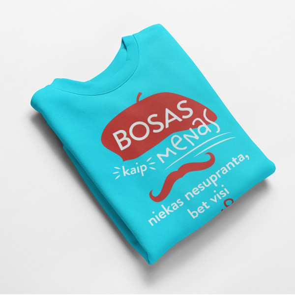 Marškinėliai "Bosas, kaip menas"
