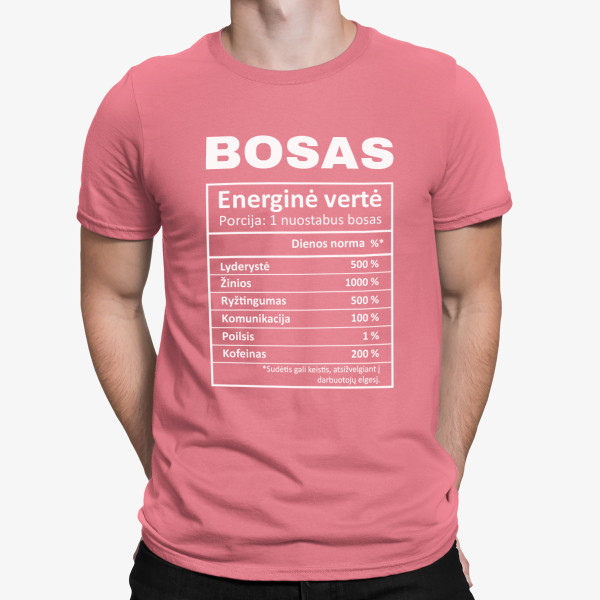 Marškinėliai "Boso sudėtis"