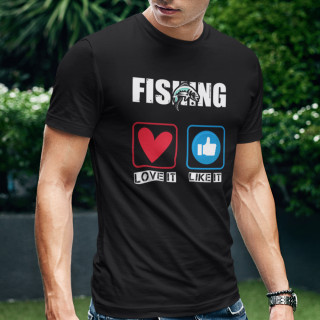 Marškinėliai "Fishing for love"