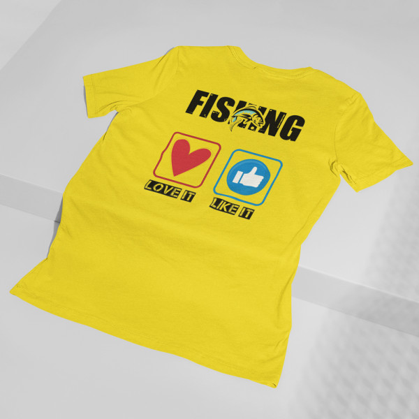 Marškinėliai "Fishing for love"