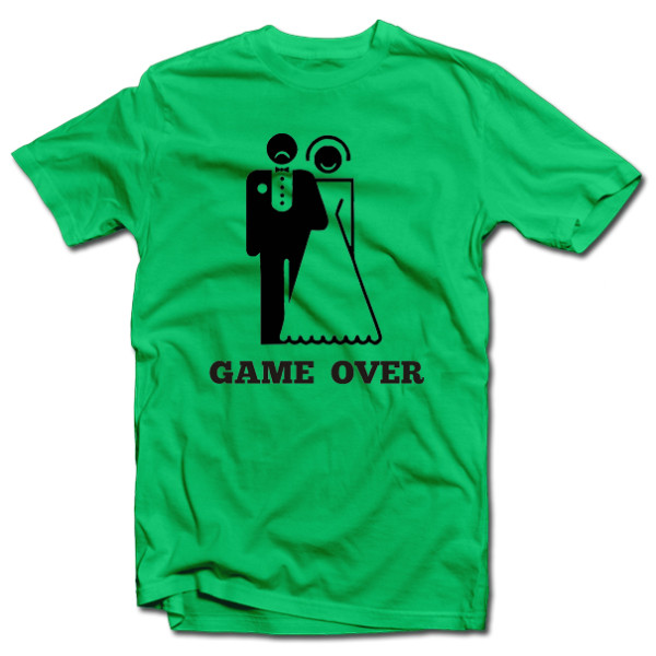 Marškinėliai "GAME OVER"