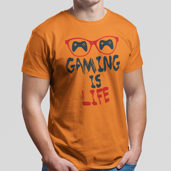 Marškinėliai "Gaming is life"