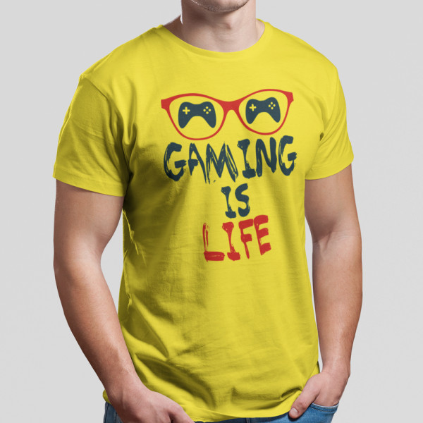 Marškinėliai "Gaming is life"