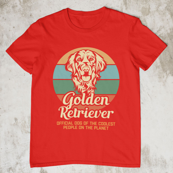 Marškinėliai "Golden Retriever"