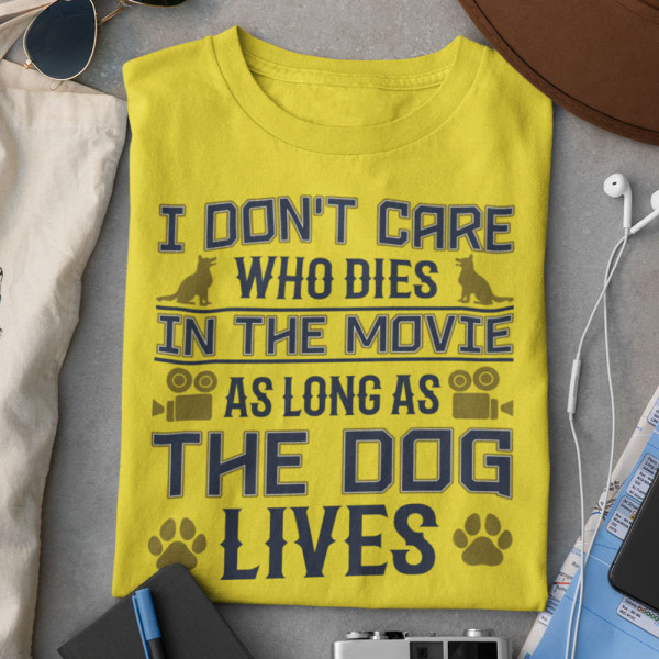 Marškinėliai "I don\'t care"