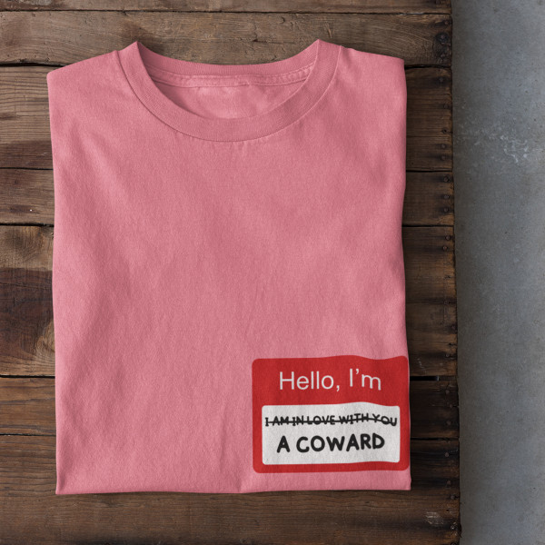 Marškinėliai "I\'m a coward"