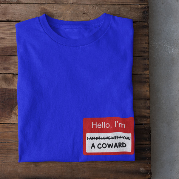 Marškinėliai "I\'m a coward"