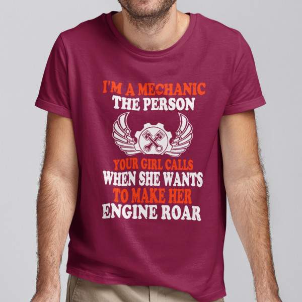 Marškinėliai "I\'m a mechanic"