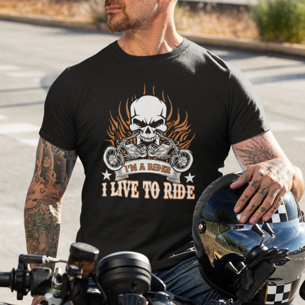 Marškinėliai "I\'m a rider"