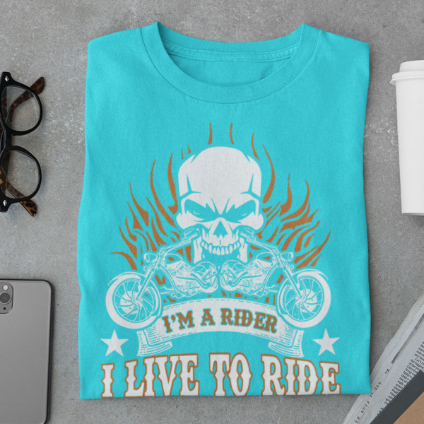 Marškinėliai "I\'m a rider"
