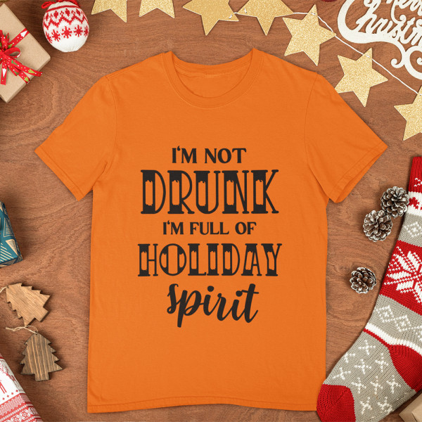 Marškinėliai „I\'m not drunk“