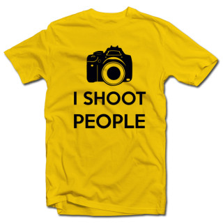 Marškinėliai "I shoot people"