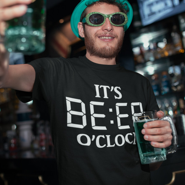 Marškinėliai "It\'s beer o\'clock"