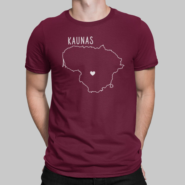Marškinėliai "Kaunas - širdis"
