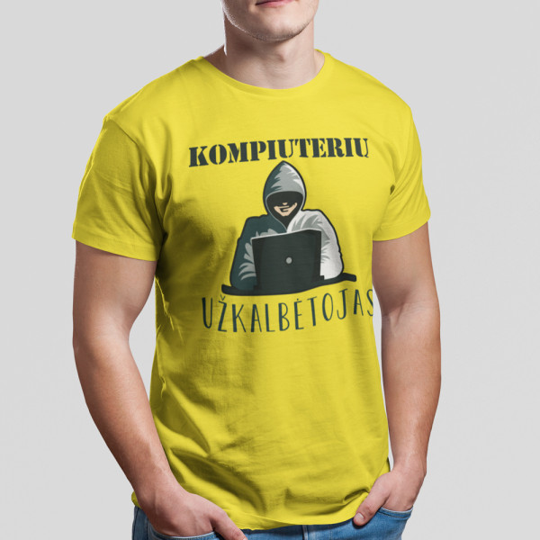 Marškinėliai "Kompiuterių užkalbėtojas"