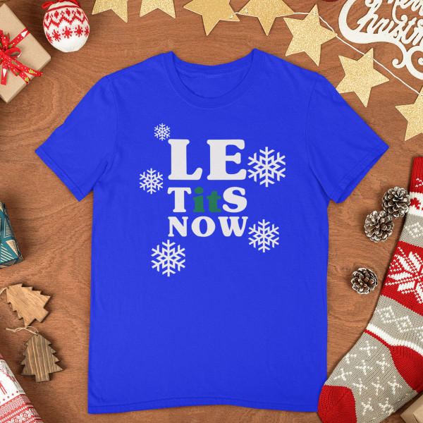 Marškinėliai "Let it snow"