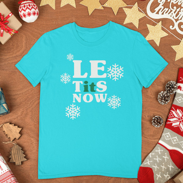 Marškinėliai "Let it snow"
