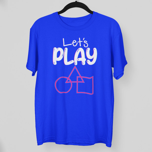 Marškinėliai "Let\'s play"
