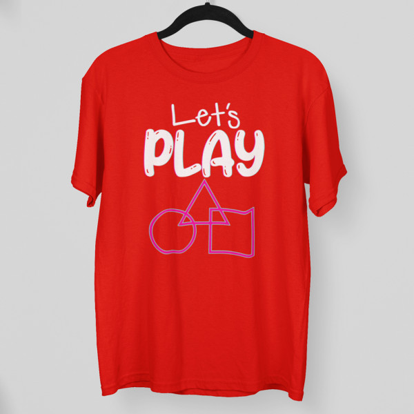 Marškinėliai "Let\'s play"