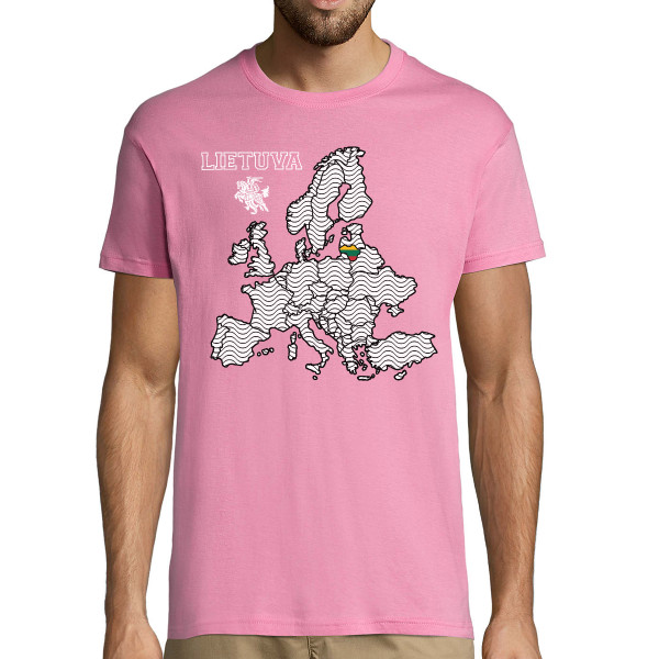 Marškinėliai "Lietuva Europos Širdyje"