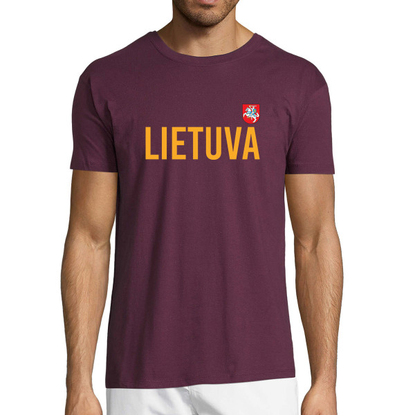 Marškinėliai "Lietuva su herbu"