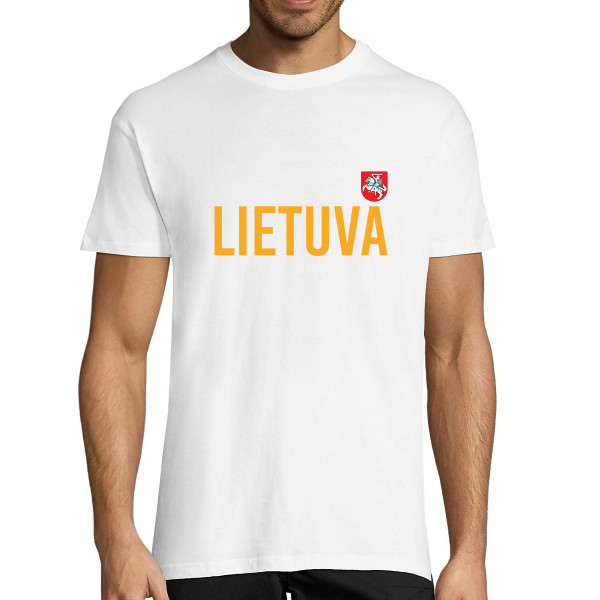 Marškinėliai "Lietuva su herbu"