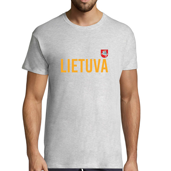 Marškinėliai "Lietuva su herbu"