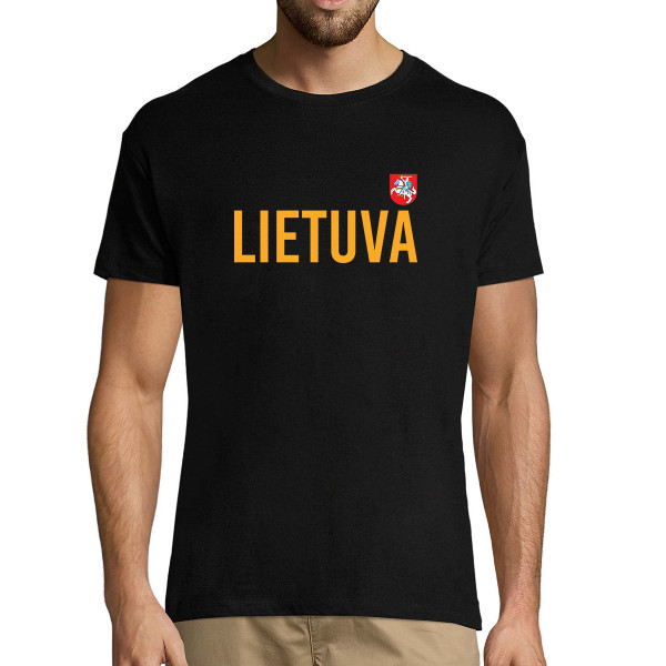 Marškinėliai "Lietuva su herbu"