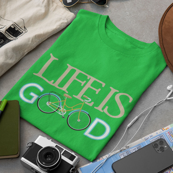 Marškinėliai "Life is good"