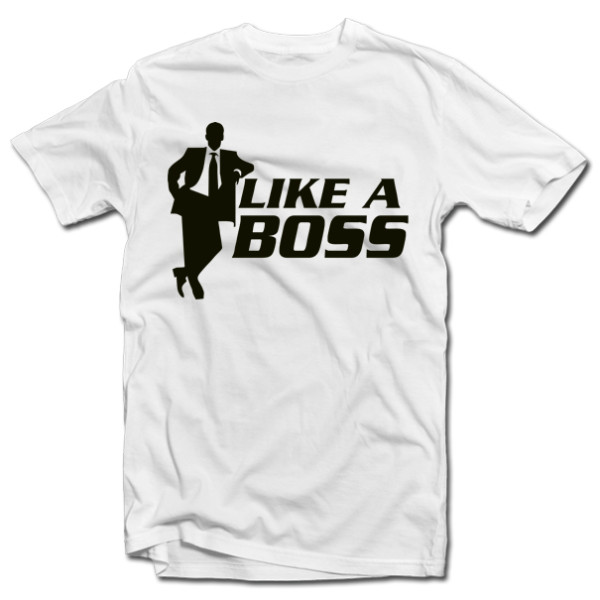 Marškinėliai "Like a boss"
