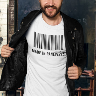 Marškinėliai "Made in Panevėžys"