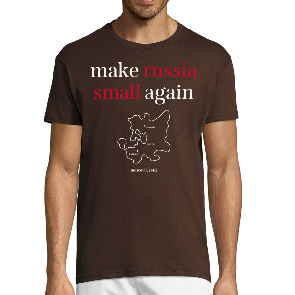 Marškinėliai "Make Russia small again"